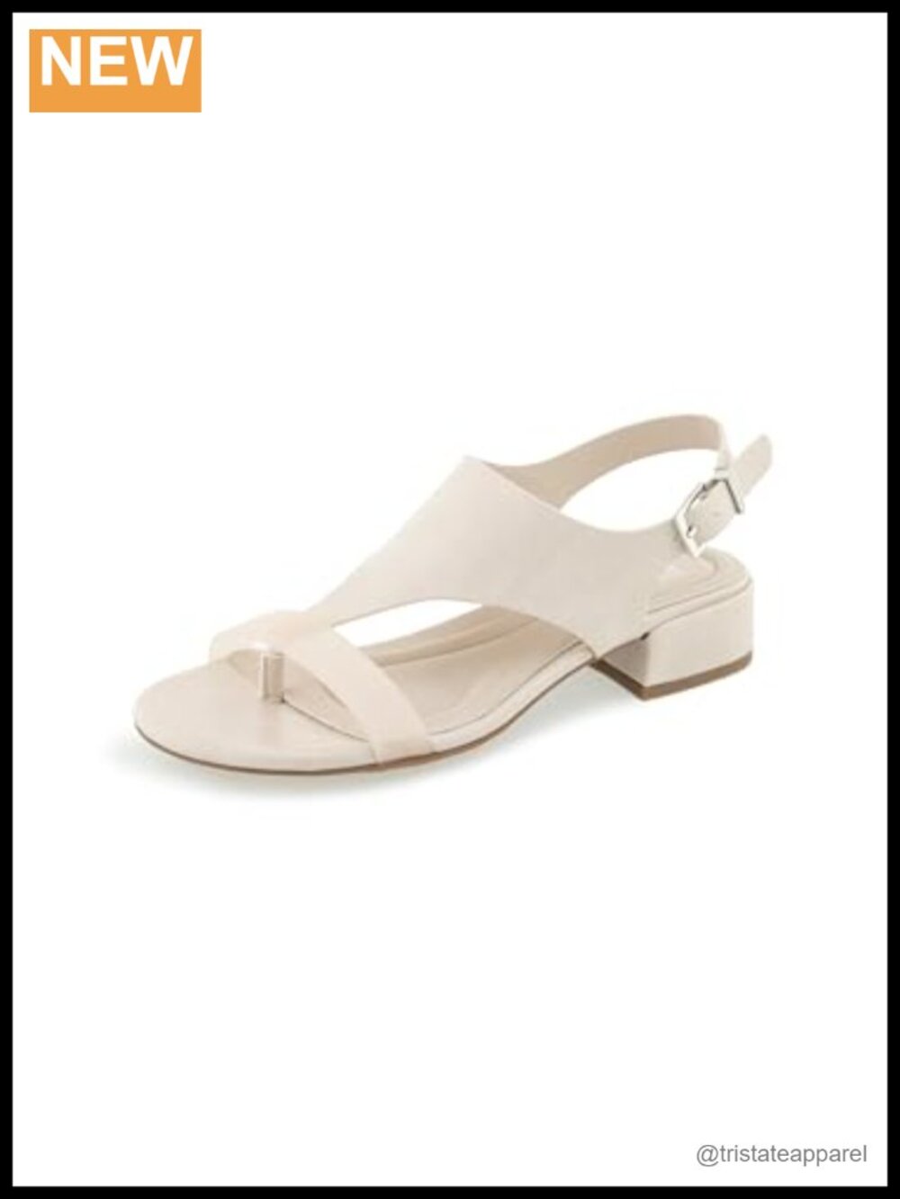 Kenneth Cole REACTION Kure Slingback Flat Sandal Open Toe Cushioned